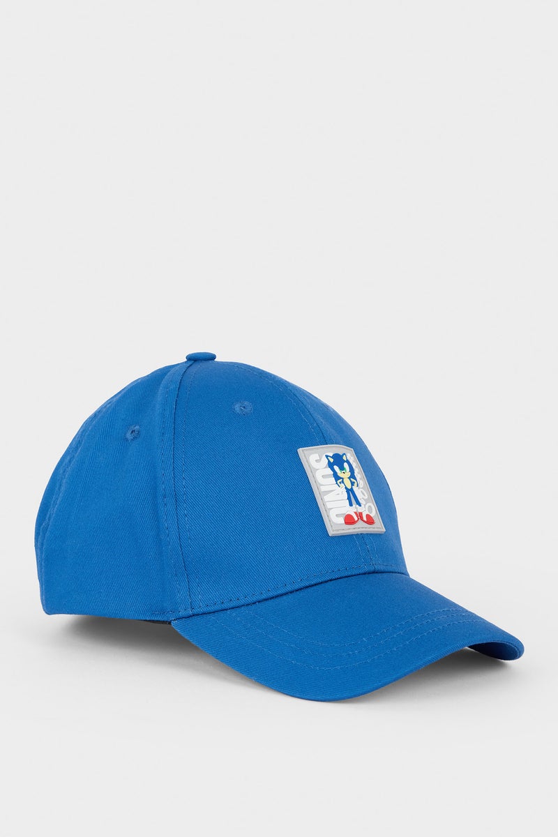 DeFacto Blue Boy Boy Sonic The Hedgedog: Modern Cotton Cap Casual - Image 2